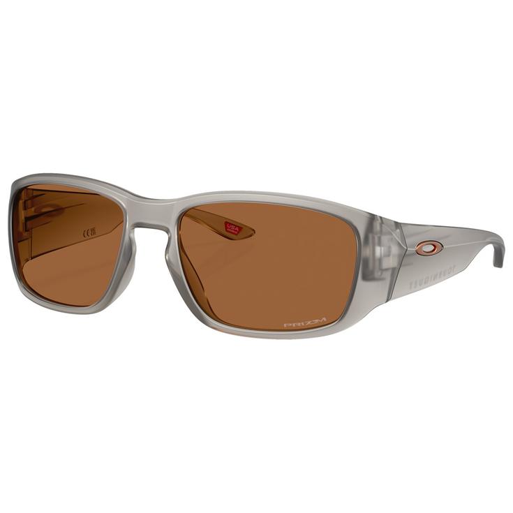 Oakley Sonnenbrille Tourniquet Matte Grey Smoke Prizm Bronze Präsentation