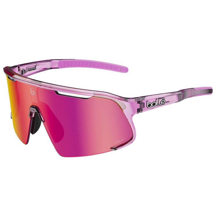 Bollé Sonnenbrille Speedchaser Astro Pink Crystal Volt Ruby Präsentation