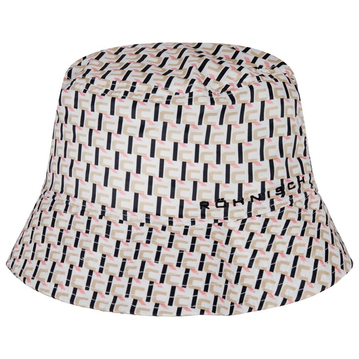 Rohnisch Bucket Hat Logo Beige 