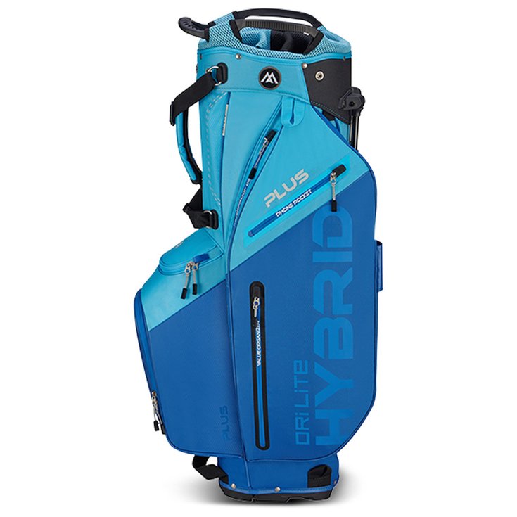 Big Max Standbag (Komplettsatz) Drilite Hybrid Plus Royal Sky Blue Seitenansicht Big Max Standbag (Komplettsatz) Drilite Hybrid Plus Royal Sky Blue Seitenansicht