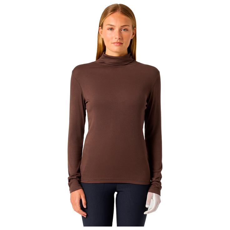 Daily Sports Ancona Ls Roll Neck Brownie 
