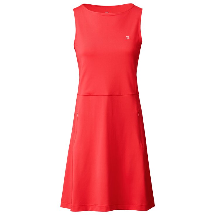 Daily Sports Kleid Savona SL Dress Mandarine Red Präsentation