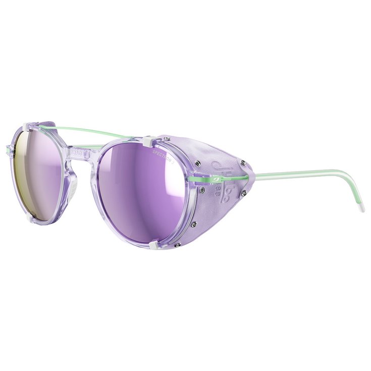 Julbo Sonnenbrille Legacy Translucide Brillant Violet Vert Spectron 3 Präsentation