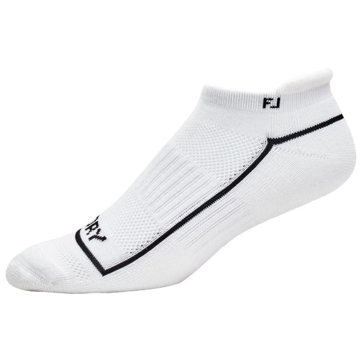 Footjoy Socken Women Prodry Roll Tab White Präsentation