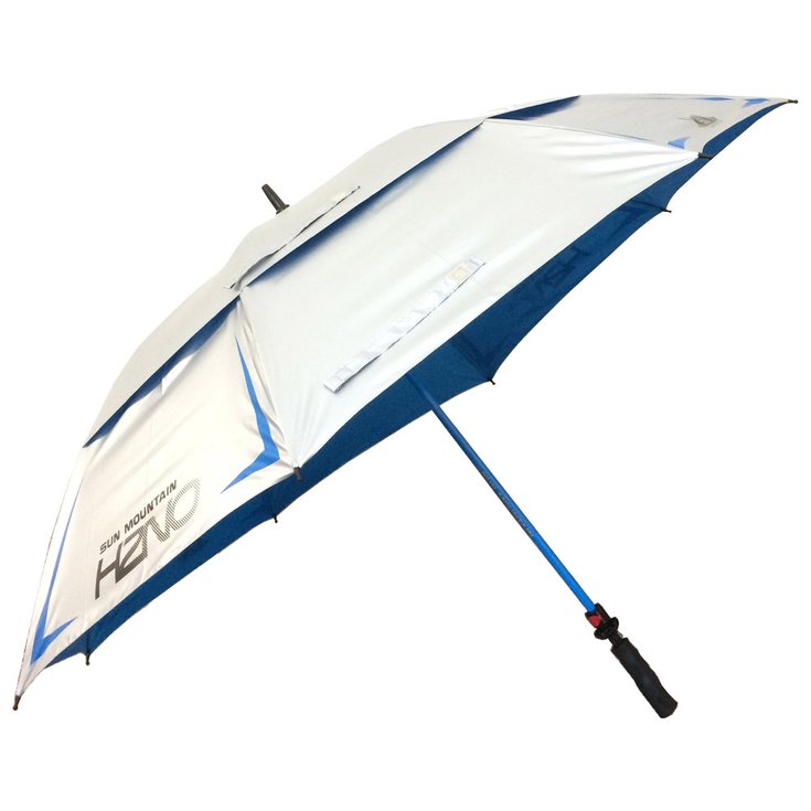 Sun Mountain Parapluies H2NO UV 50 Chrome Blue 