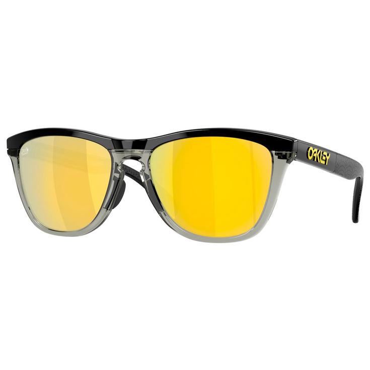 Oakley Sonnenbrille Frogskins Range Matte Black Prizm 24K Polarized Präsentation