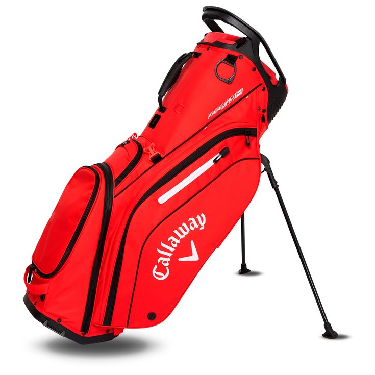 Callaway Golf Standbag (Komplettsatz) Fairway 14 Fire Red Black White Präsentation