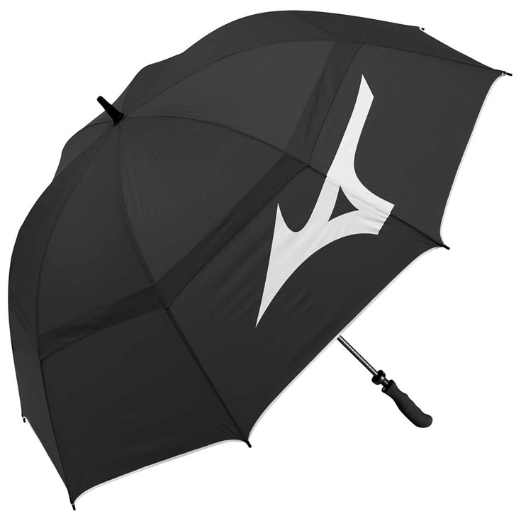 Mizuno Regenschirm Twin Canopy Black Präsentation
