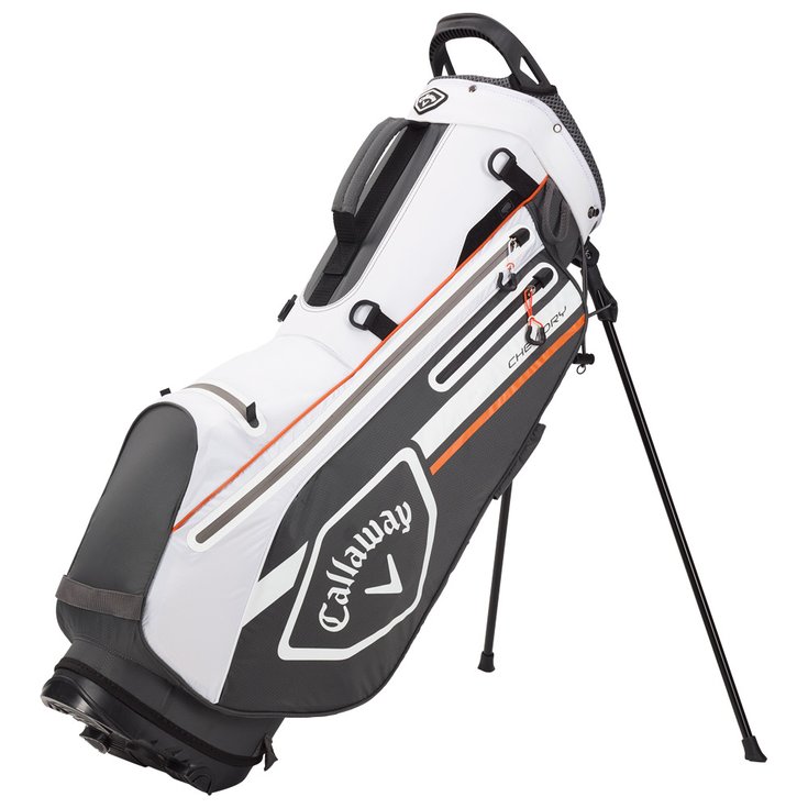 Callaway Golf Sacs trepied serie Chev Dry Stand Charcoal White Orange - Sans Présentation