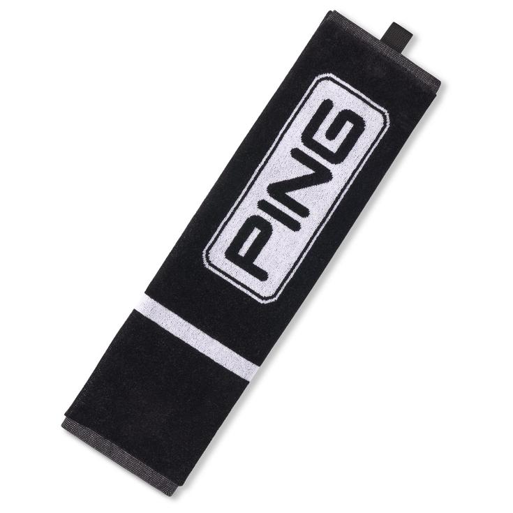 Ping Küchentuch Trifold Towel Black White Präsentation