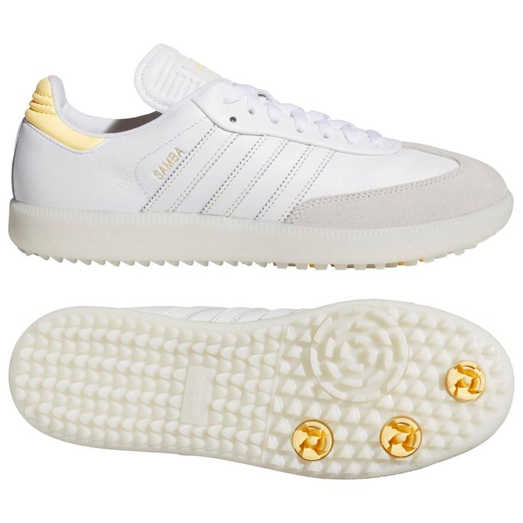 adidas Originals Schuhe ohne Spikes Samba Golf White Ice Tan Präsentation