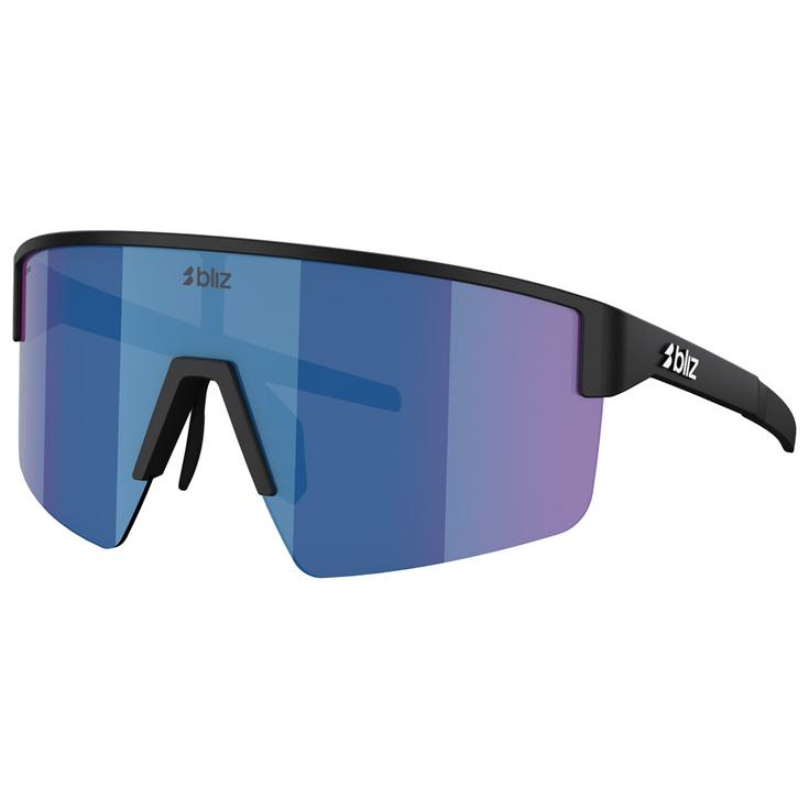 Bliz P004 Matte Black Smoke Blue Multi 