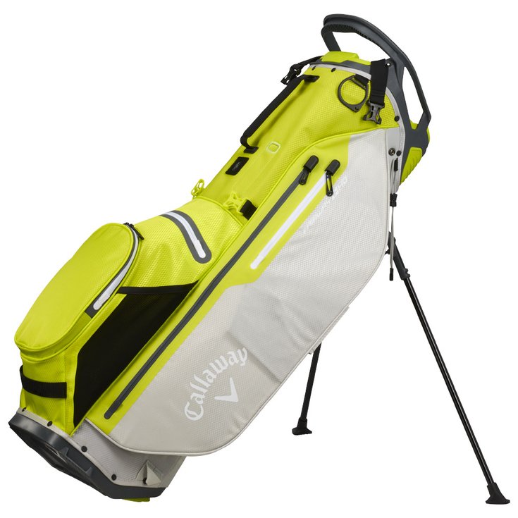 Callaway Golf Sacs trepied serie Fairway+ HD Stand Fluo Yellow Grey Présentation