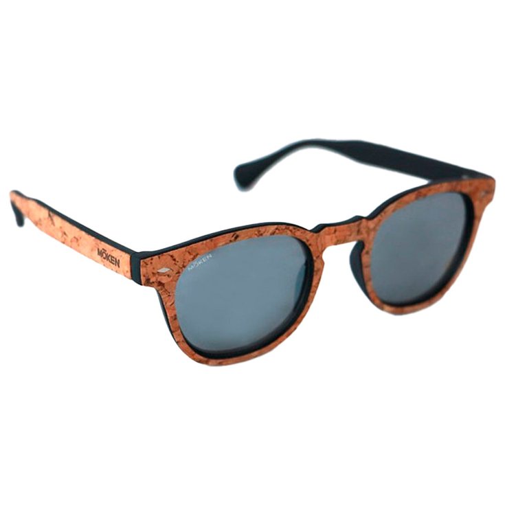Moken Vision Sonnenbrille Woody Cork Silver Polarized Präsentation