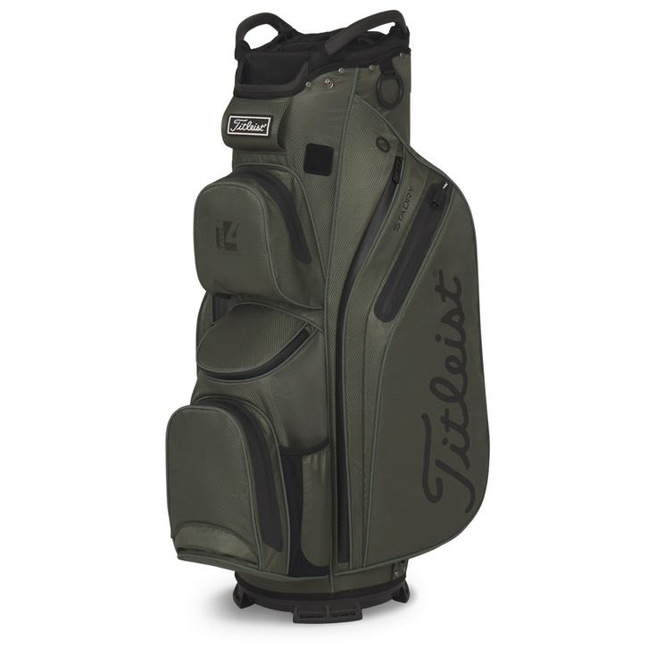 Titleist Cartbag (Komplettsatz) Cart 14 Stadry Cypress Black Black Präsentation