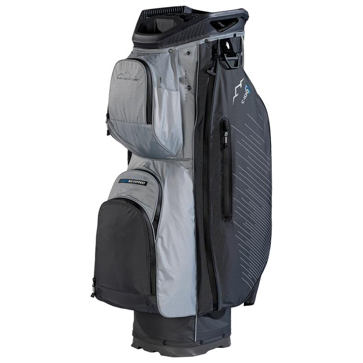 Sun Mountain Cartbag (Komplettsatz) C100 H2NO Steel Cadet Präsentation