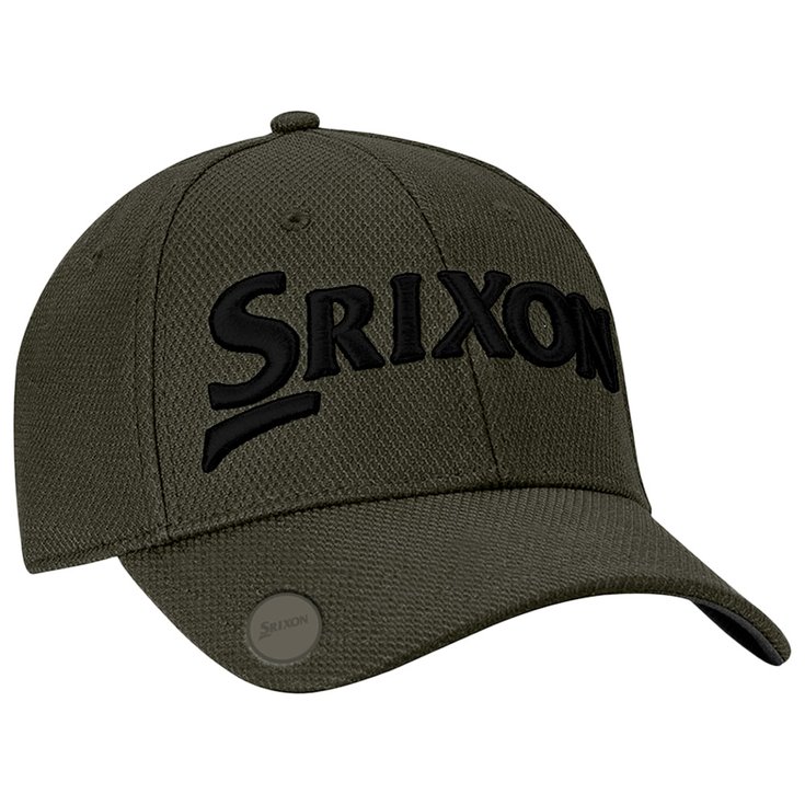 Srixon Cap Ball Marker Olive Green Black Präsentation