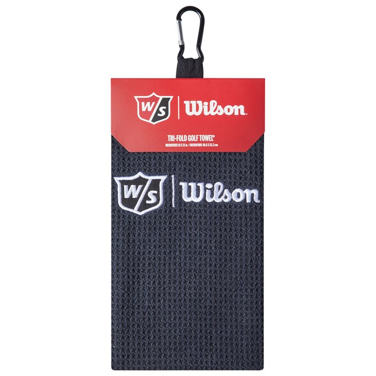 Wilson Staff Serviette Tri Fold Towel Black Présentation