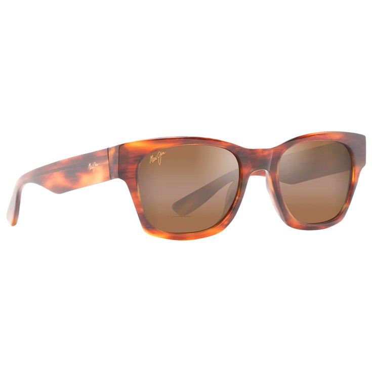 Maui Jim Lunettes de soleil Valley Isle Ecaille Hcl Bonze Mineral Superthin Présentation