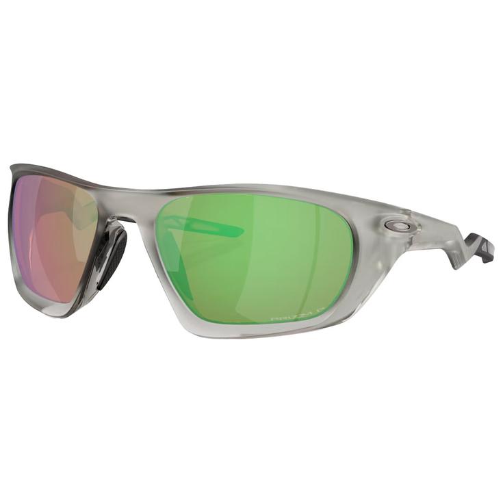 Oakley Sonnenbrille Lateralis Matte Grey Ink Prizm Shallow Water Polarized Präsentation