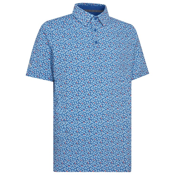 Callaway Golf Polohemde Emea Polaroid Confetti Polo Galaxy Blue Präsentation