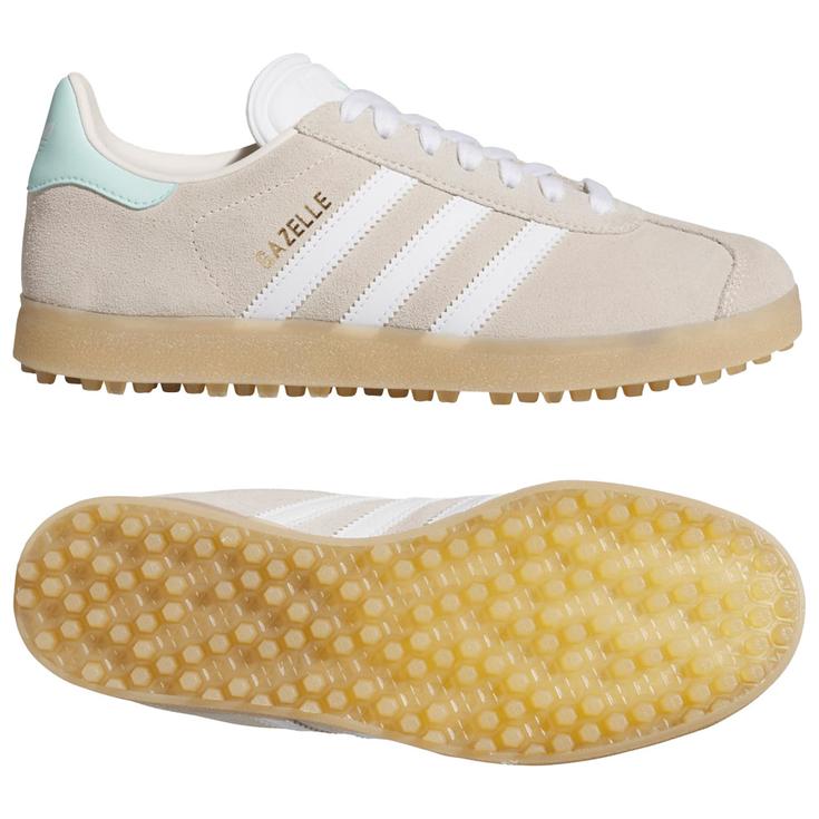 adidas Originals W Gazelle Golf Chalk White Cloud White 