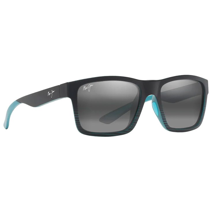 Maui Jim Sonnenbrille The Flats Noir Bleu Sarcelle Neutral Grey Mineral Superthin Präsentation