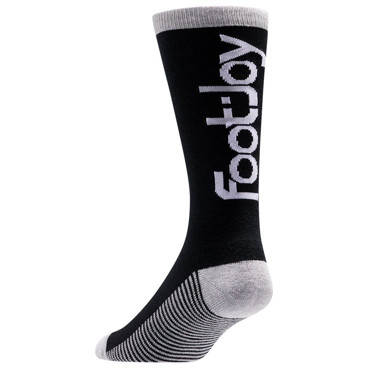 Footjoy Socken ProDry Heritage Crew Black Grey Präsentation