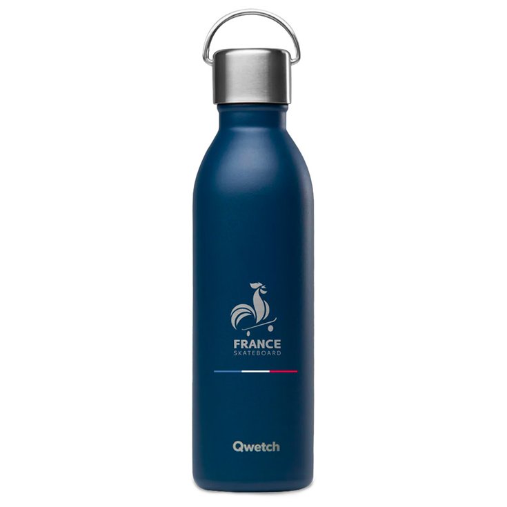 Qwetch Trinkflasche Active 600ml FFRS Skateboard Präsentation