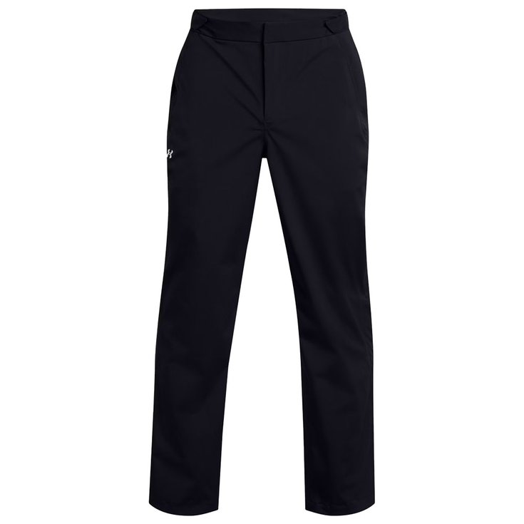 Under Armour Stormproof Rain Pant Regular Black White Präsentation