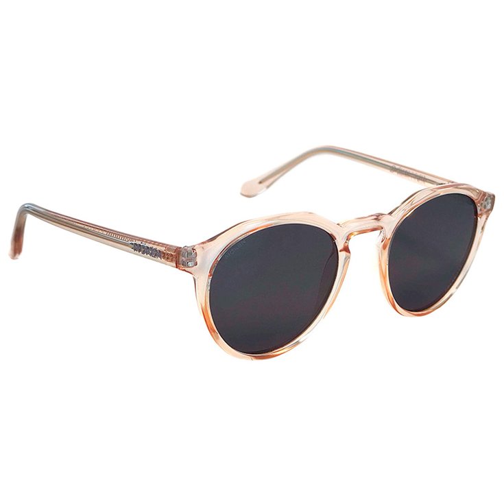 Moken Vision Sonnenbrille Little Leon Cristal Pink Grey Polarized Präsentation