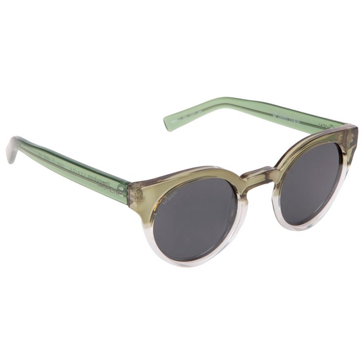 Moken Vision Sonnenbrille Anita Cristal Green Grey Cat.3 Polarized Präsentation