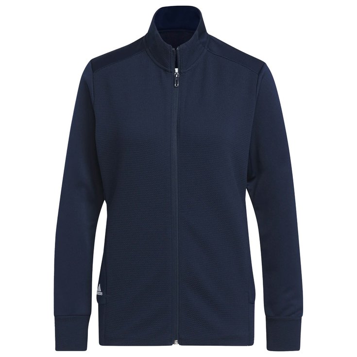 Adidas Jacke Texture Full Zip Jacket Collegiate Navy Präsentation