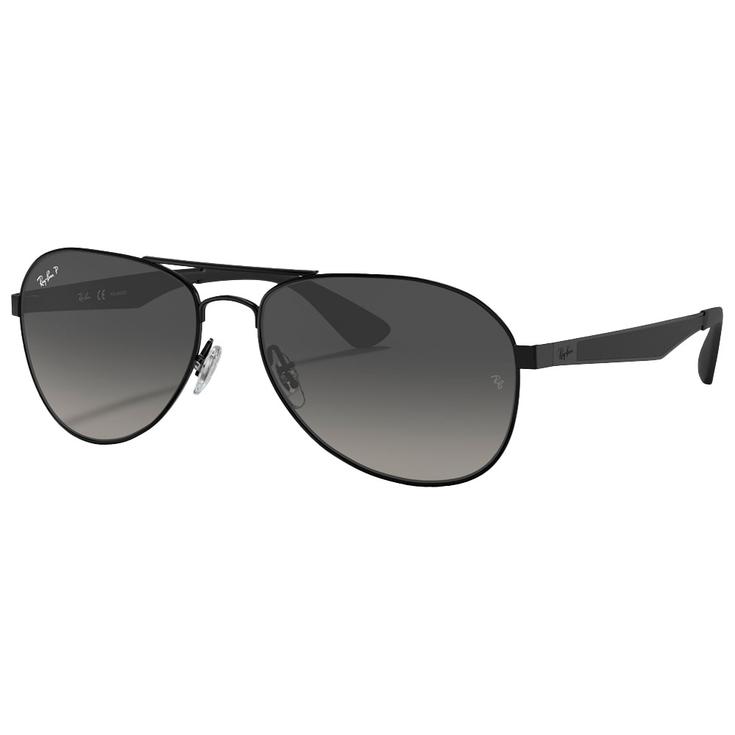 Ray Ban Lunettes de soleil RB3549 Polished Black Grey Polar Présentation