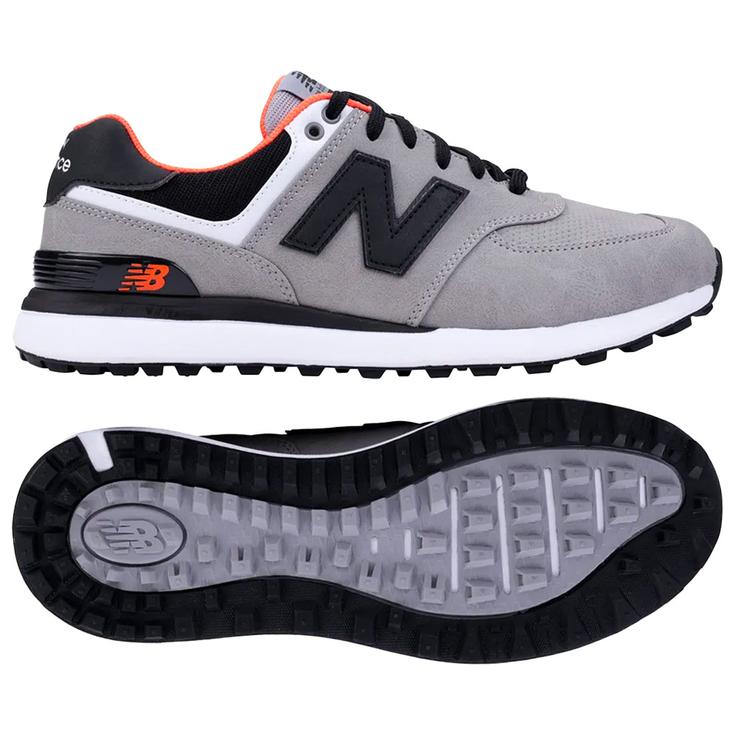 New Balance Schuhe ohne Spikes 574 Greens V2 Grey Black Präsentation