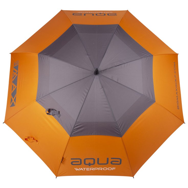 Big Max Regenschirm Aqua Umbrella Orange Oberansicht Big Max Regenschirm Aqua Umbrella Orange Oberansicht