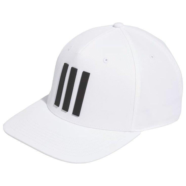 Adidas Cap 3 Stripes Tour Hat White Präsentation