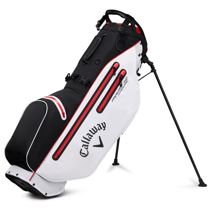 Callaway Golf Standbag (Komplettsatz) Fairway C HD Stand Black White Fire - Sans Präsentation