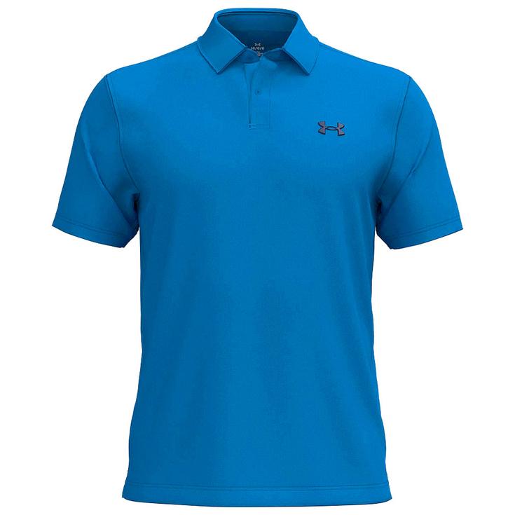 Under Armour Polohemde T2G Pique Polo Blue Atlantis Midnight Navy Präsentation