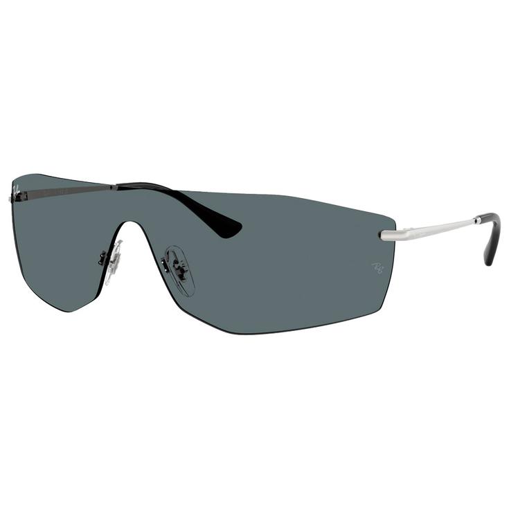 Ray Ban Sonnenbrille B3781 Alix Polished Silver Grey Präsentation