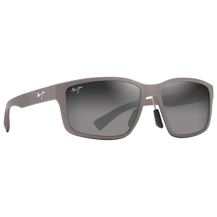 Maui Jim Sonnenbrille Walewaha Asian Fit Metal Matte Grey Neutral Grey Mineral Superthin Präsentation