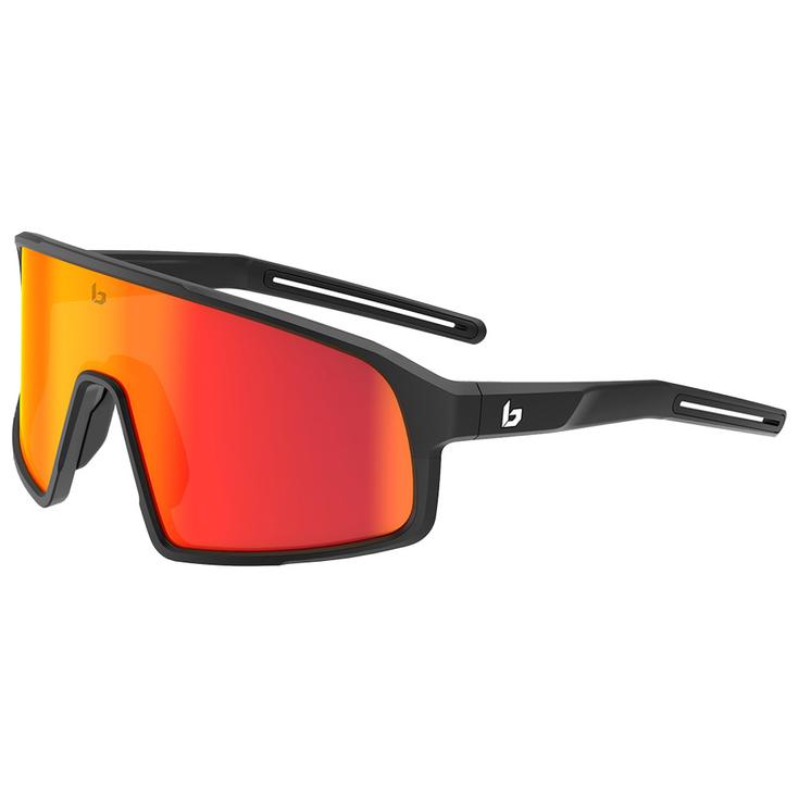 Bollé Sonnenbrille Striver Black Matte Sunrise Präsentation