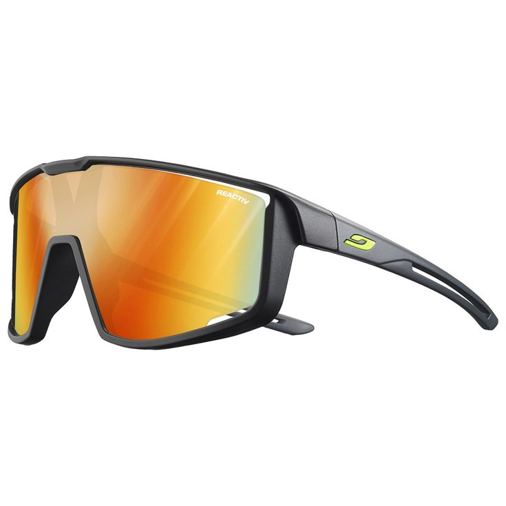 Julbo Sonnenbrille Fury S Mat Noir Gris Reactiv 1-3 Light Amplifier Präsentation