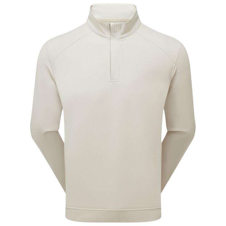 Footjoy Pullover Ottoman Midlayer Stone Präsentation