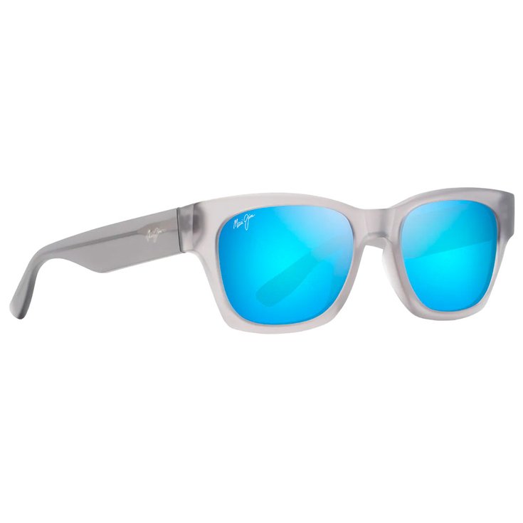 Maui Jim Sonnenbrille Valley Isle Gris Translucide Blue Hawaii Mineral Superthin Präsentation
