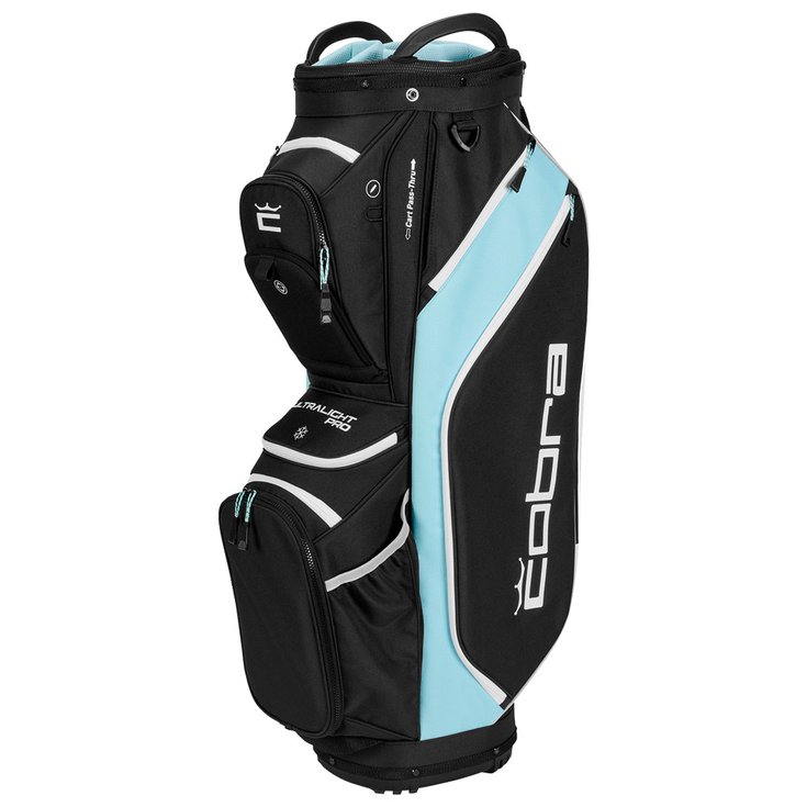 Cobra Cartbag (Komplettsatz) Ultralight Pro Cart Bag Puma Black Cool Blue Präsentation