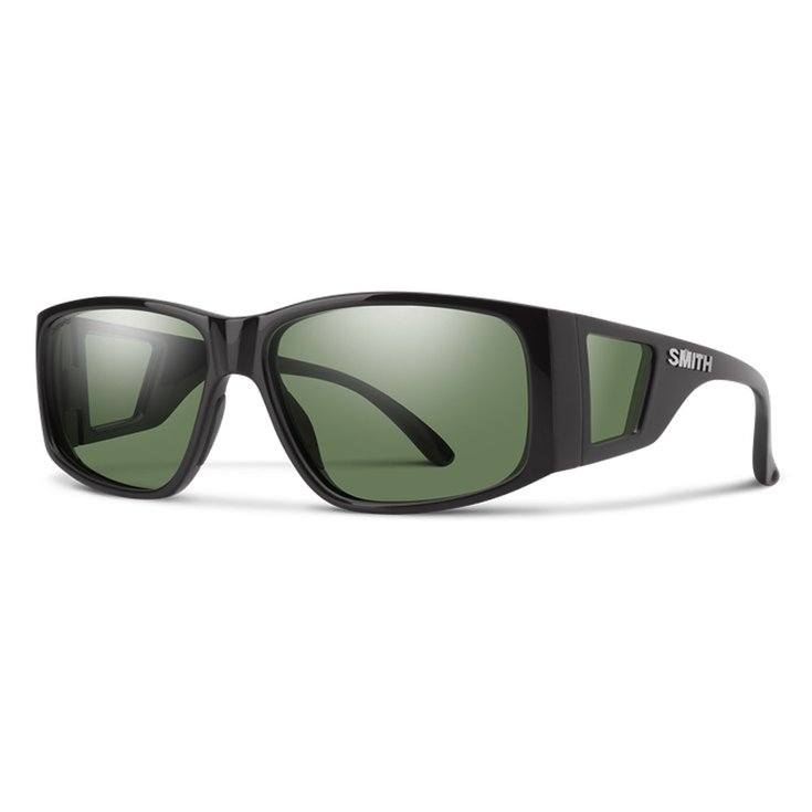 Smith Lunettes de soleil Monroe Peak Black Chromapop Gray Green Présentation