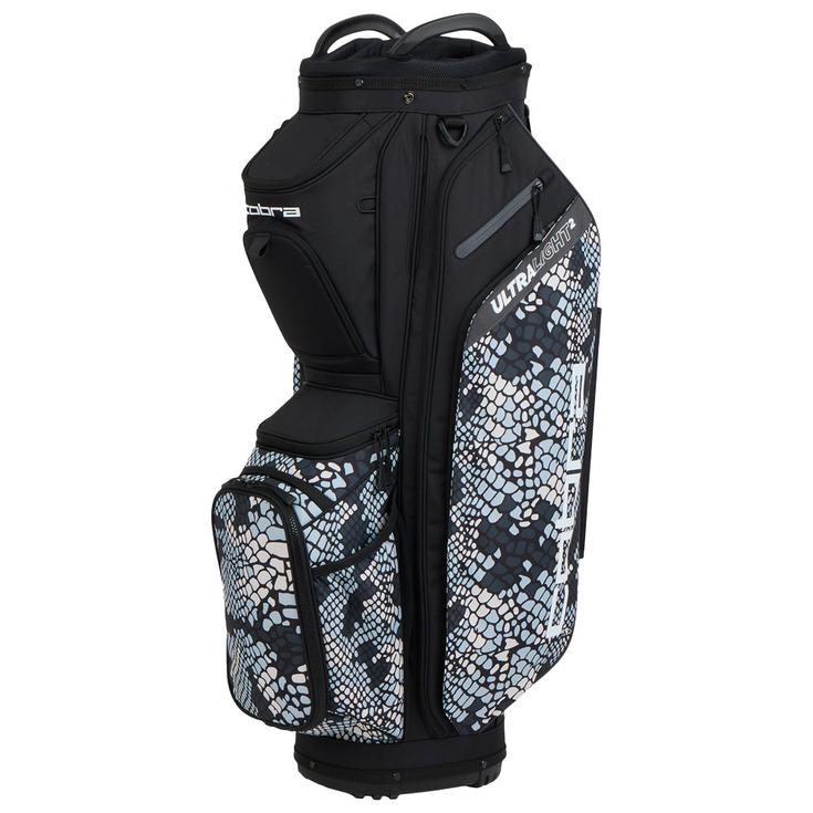 Cobra Sacs chariot serie Ultralight 2 Cart Bag Black Snake Camo Présentation