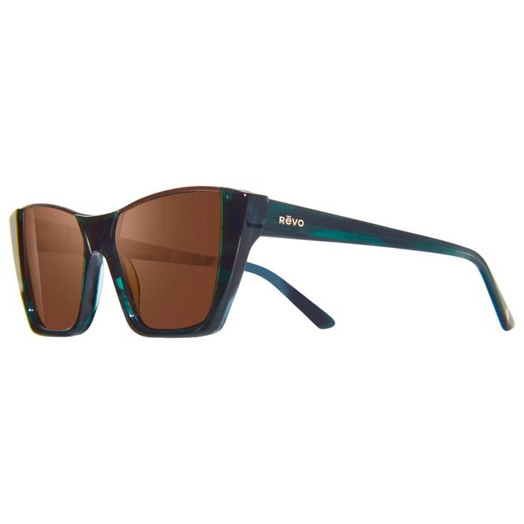 Revo Sonnenbrille Chelsea Green Horn Serilium+ Terra Polarized Präsentation