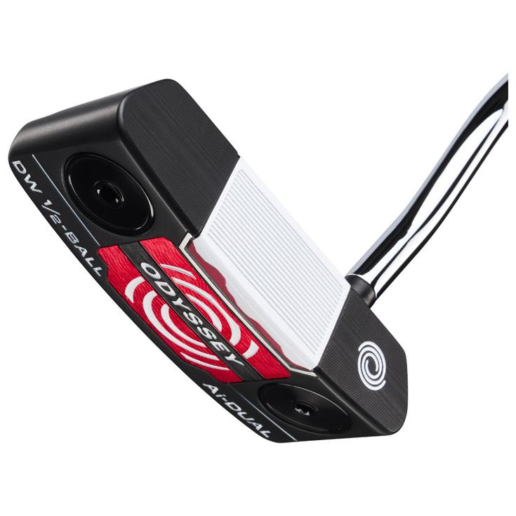 Odyssey Golf Putter Ai-Dual Double Wide 1/2 Ball DB Präsentation